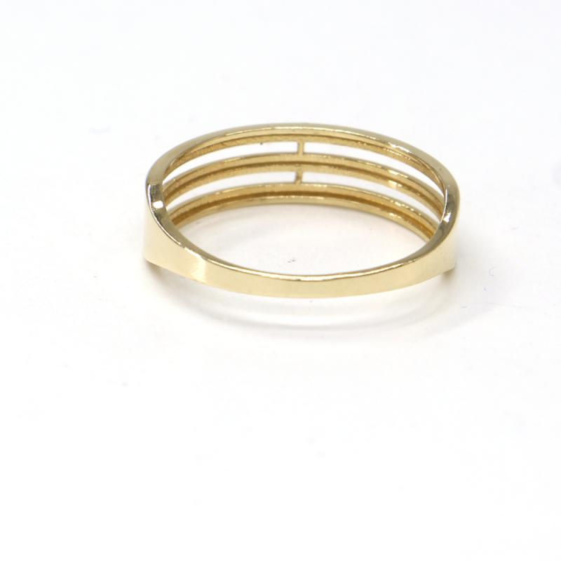 Prsten z dvoubarevného zlata Pattic AU 585/000 2,11 gr, BA03601