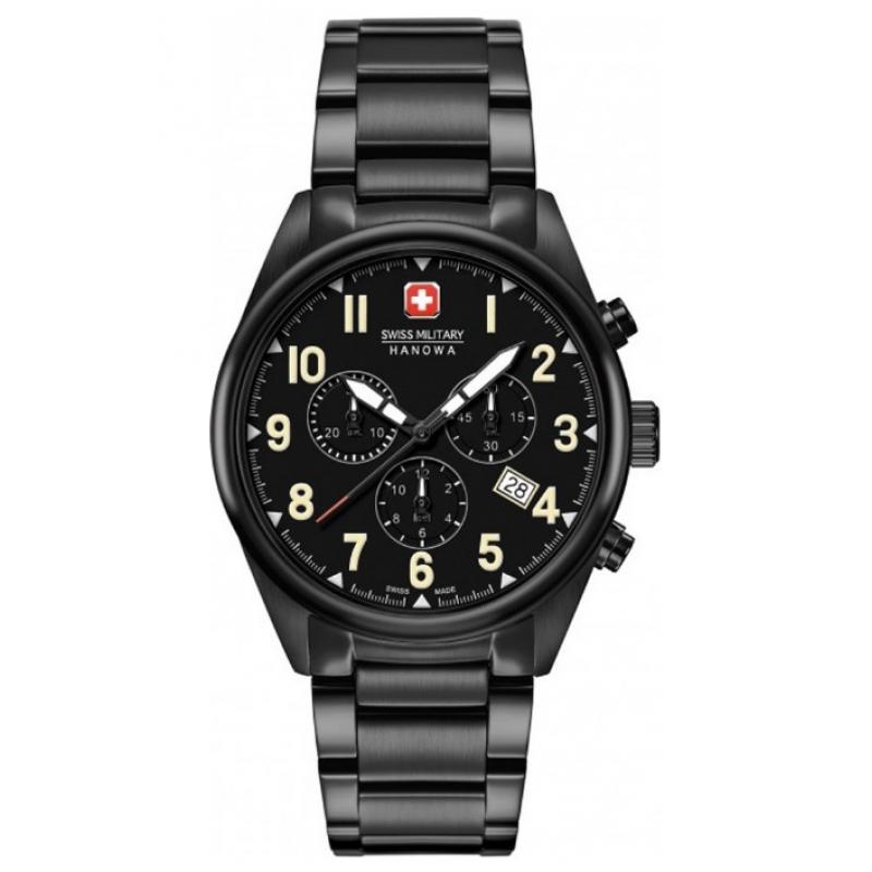 Pánské hodinky SWISS MILITARY Hanowa Sergeant Chrono 5204.13.007