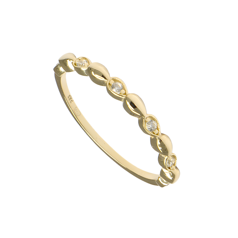 Zlatý prsten PATTIC AU 585/1000 1,25 gr GA1143201Y-57