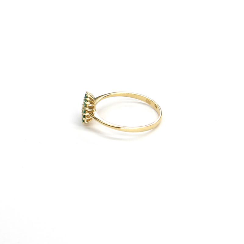 Prsten ze žlutého zlata Pattic AU 585/000 1,40 gr BV100201GRY-55