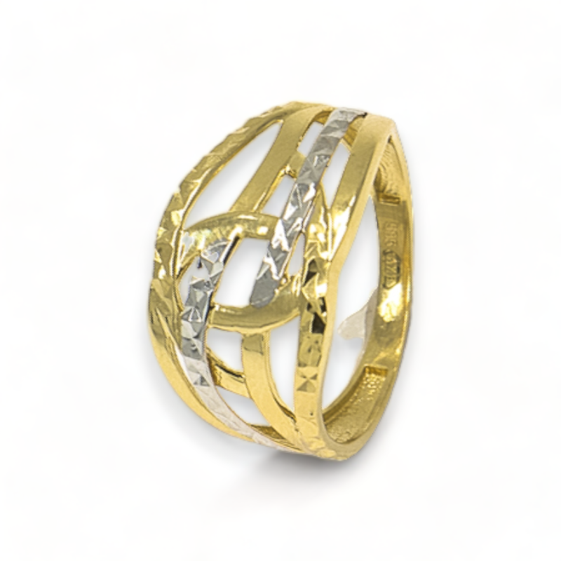 Zlatý prsteň PATTIC AU 585/1000 2,15 gr LOTS99401-54
