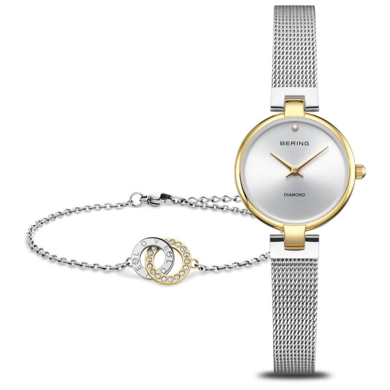 Dámské hodinky BERING Anniversary 1set Classic 17724-010-GPW