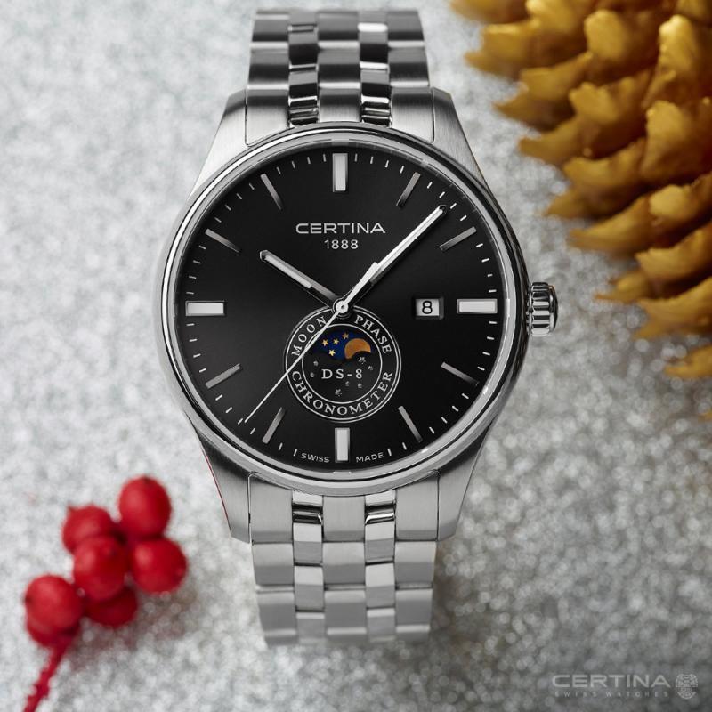 Pánske hodinky CERTINA DS-8 Chronometer C033.457.11.051.00
