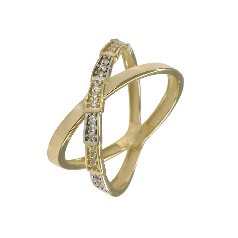 Zlatý prsten PATTIC AU 585/1000 2,65 gr GA1534601Y-58