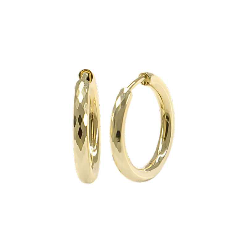 Zlaté náušnice kruhy PATTIC AU 585/1000 2,60 gr GA1438404Y