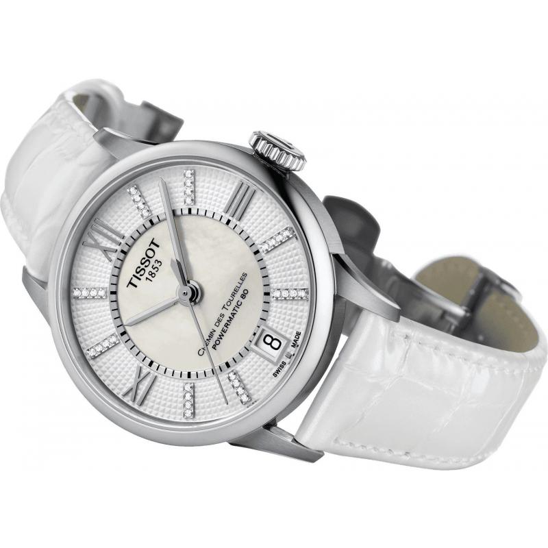 Dámske hodinky Tissot Chemin des Tourelles Powermatic 80 T099.207.16.116.00
