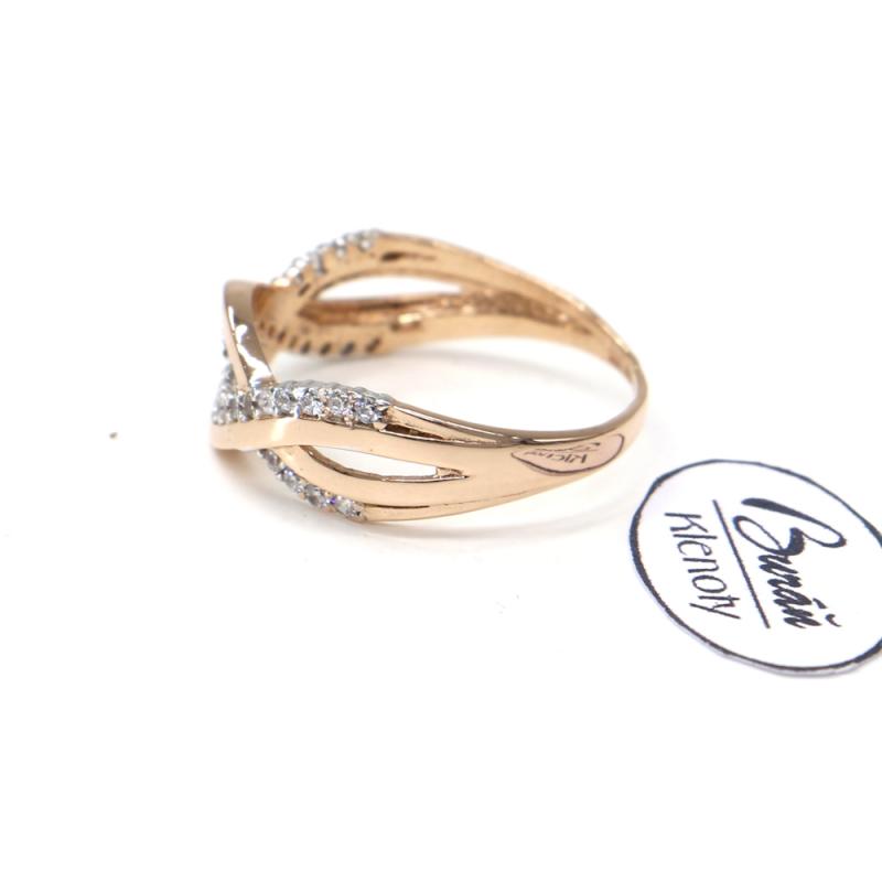 Prsten z červeného zlata  Pattic AU 585/000 2,45 gr, PR111150001-57