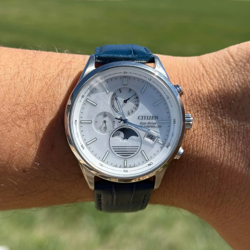 Pánské hodinky CITIZEN Eco-Drive Radio Controlled Moonphase BY1030-09A