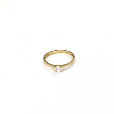 Prsten ze žlutého zlata Pattic AU 585/000 1,70 gr ARP028301Y-60