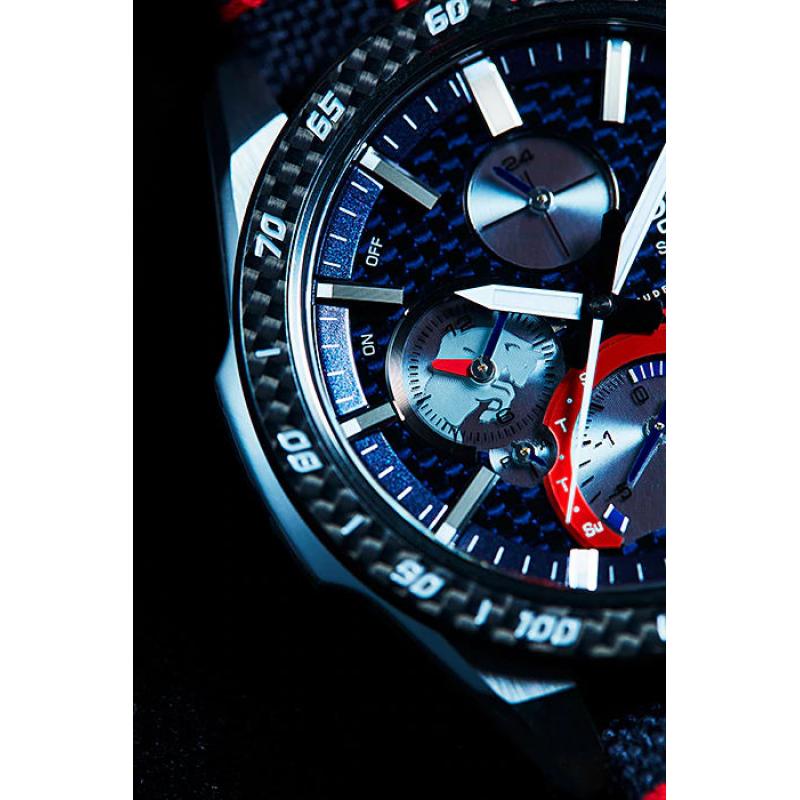 Pánske hodinky CASIO Edifice Scuderia Toro Rosso Limited Edition EQB-1000TR-2AER