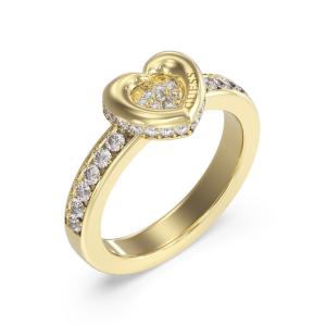 Prsten GUESS L.O.V.E. JUBR05464JWYG54