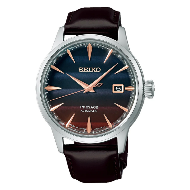 Pánské hodinky SEIKO Presage Cocktail Time STAR BAR Purple Sunset Limited Edition SRPL75J1