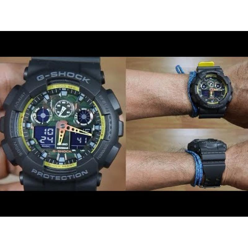Pánské hodinky CASIO G-SHOCK G-Specials GA-100BY-1A
