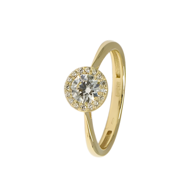 Zlatý prsten PATTIC AU 585/1000 2,40 gr ARP042201Y-54