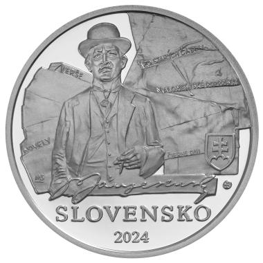 2024-PSM 10 eur Janko Jesenský - 150. výročie narodenia Proof