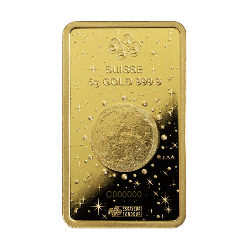 5 gr investičný zlatý zliatok PAMP Rok Draka 2024 SL016