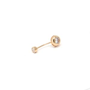 Zlatá náušnice piercing PATTIC AU 585/1000 1,35 gr LODCE002804Y