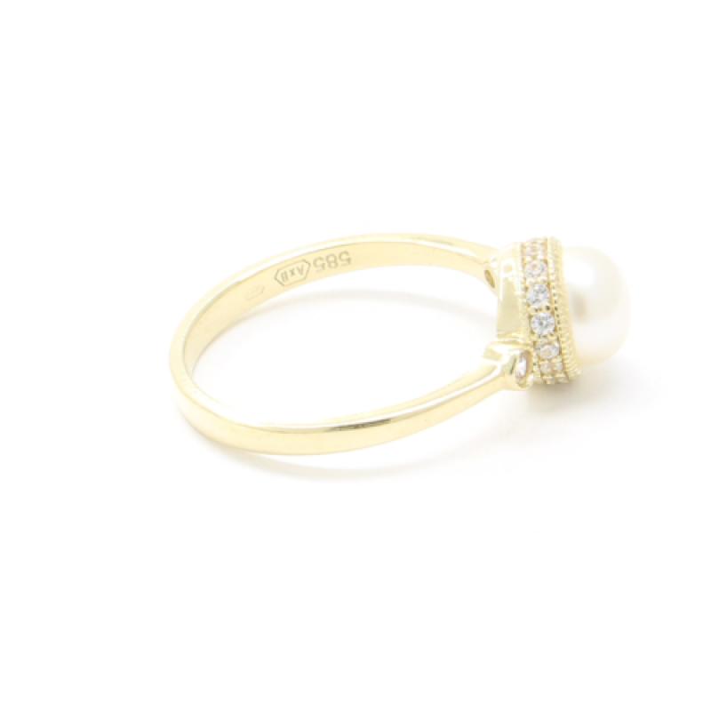 Zlatý prsteň PATTIC AU 585/1000 2,5 gr CA640501Y-54