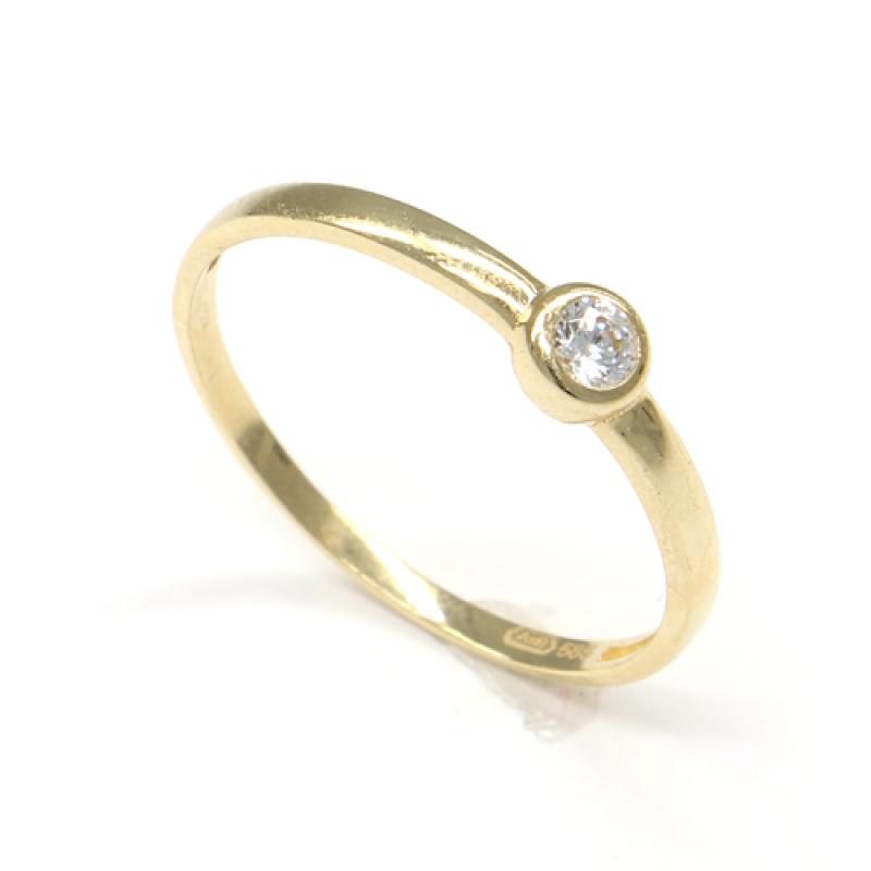 Zlatý prsten PATTIC AU 585/1000 1,30 gr CA404001Y-60