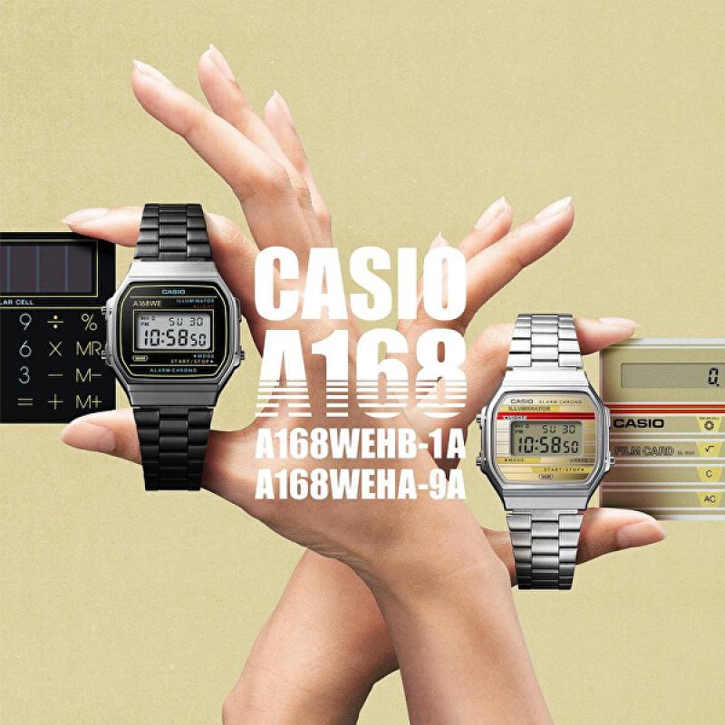 Hodinky CASIO Vintage Iconic A168WEHA-9AEF