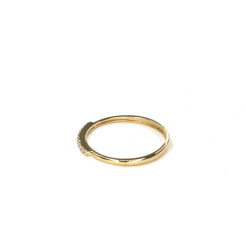 Prsten ze žlutého zlata a zirkony Pattic AU 585/000 0,80 gr LMG6701Y-52