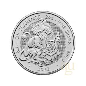 Stříbrná mince 2 oz Tudor Beasts Bull 2023 9406721