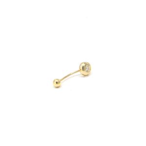 Zlatá náušnice piercing PATTIC AU 585/1000 1,00 gr LODCE0176R04Y
