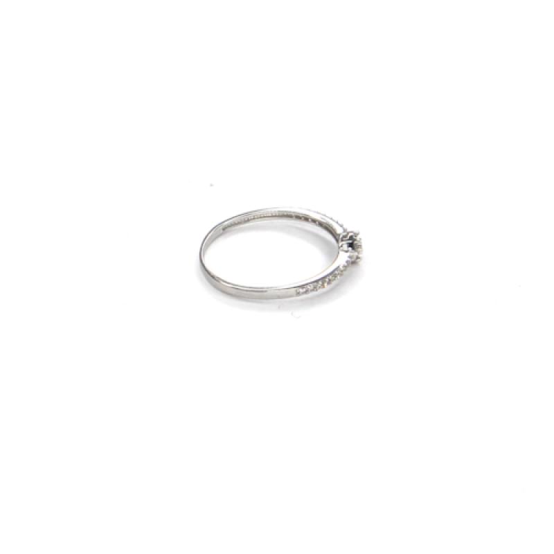 Prsten z bílého zlata PATTIC se zirkony AU 585/000 1,15 gr GU445001W-58