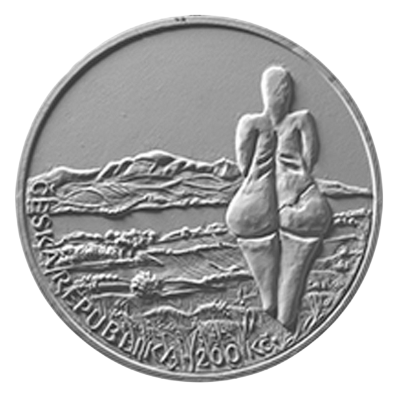 2025 - Rezervace - PSM 200Kč Věstonické Venuše- 100. výročí PROOF