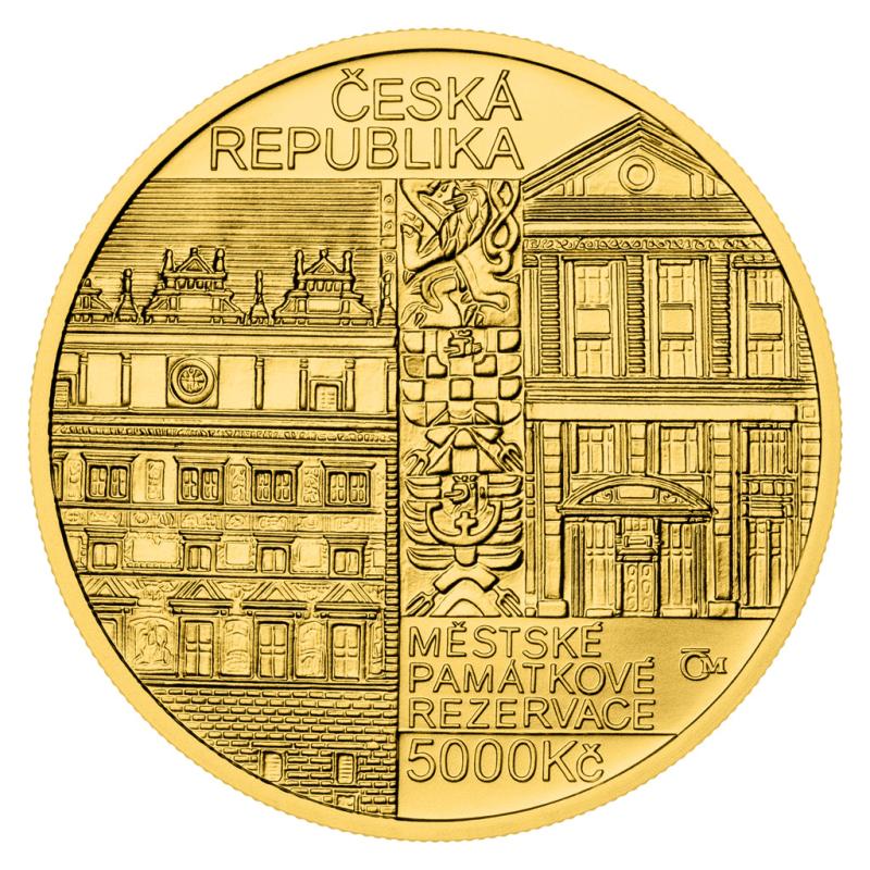 2026 - Pamětní zlatá mince 5000Kč Plzeň B.K.