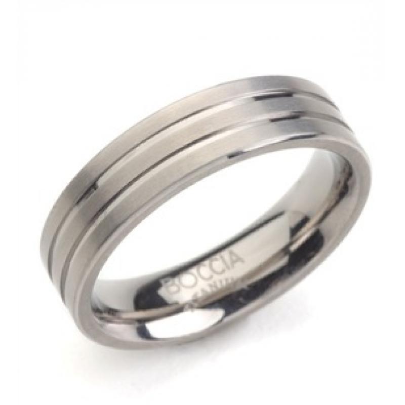 Prsten BOCCIA TITANIUM 0101-0261