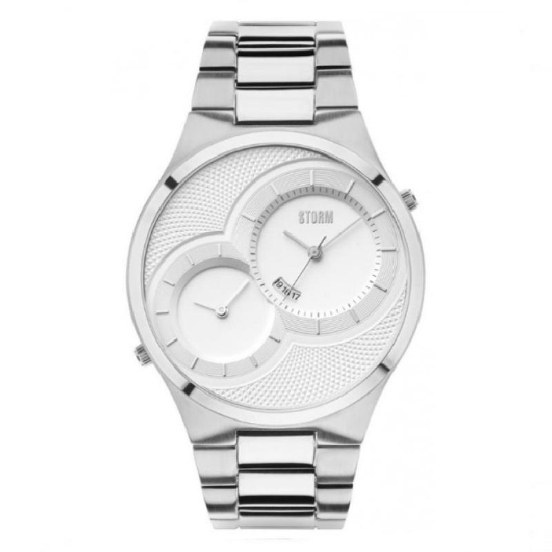 Pánské hodinky STORM Duodex - Silver 47268/S