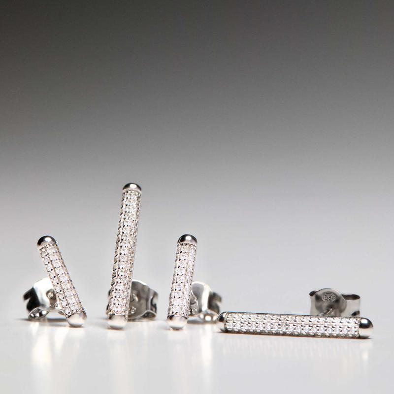 Náušnice ROSATO Bianca Ag 925/1000 RZBI70