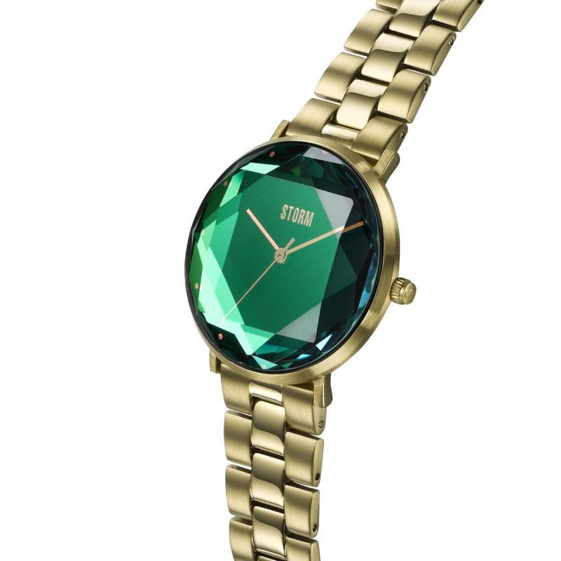 Dámské hodinky STORM ELEXI GOLD LAZER GREEN 47504/GD/GR