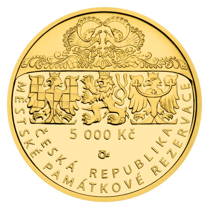 2025 - PZM 5000Kč Městská památková rezervace Štramberk Proof