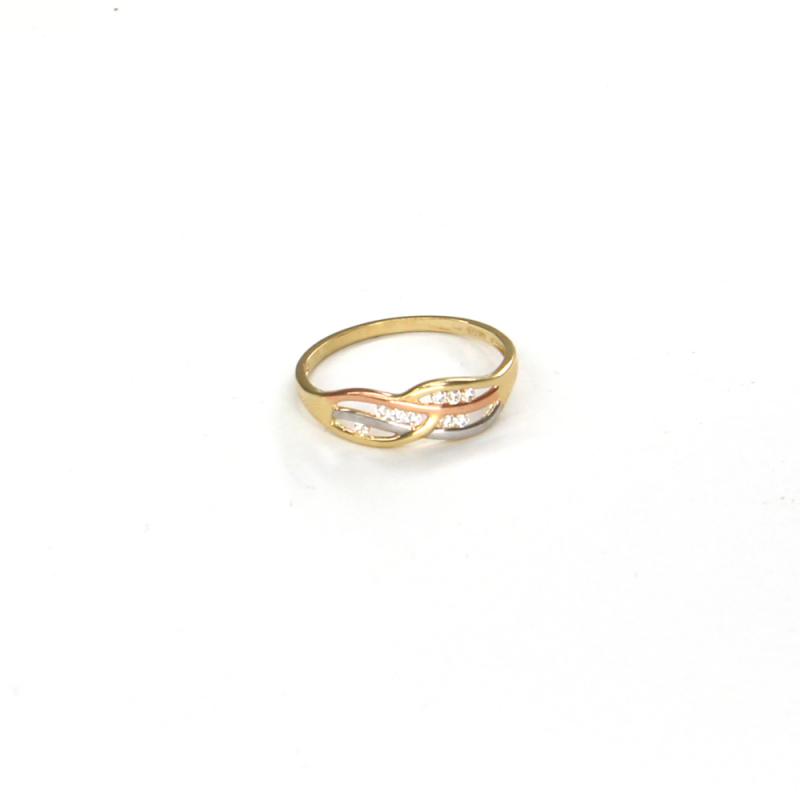 Prsten ze žlutého zlata Pattic AU 585/000 1,40 gr ARP566901A-55