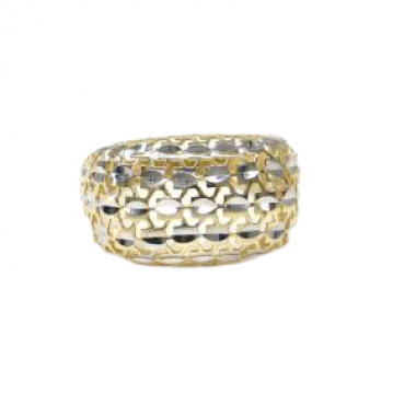 Prsten z žluto/bílého zlata Pattic AU 585/000 2,50 gr, Z439001