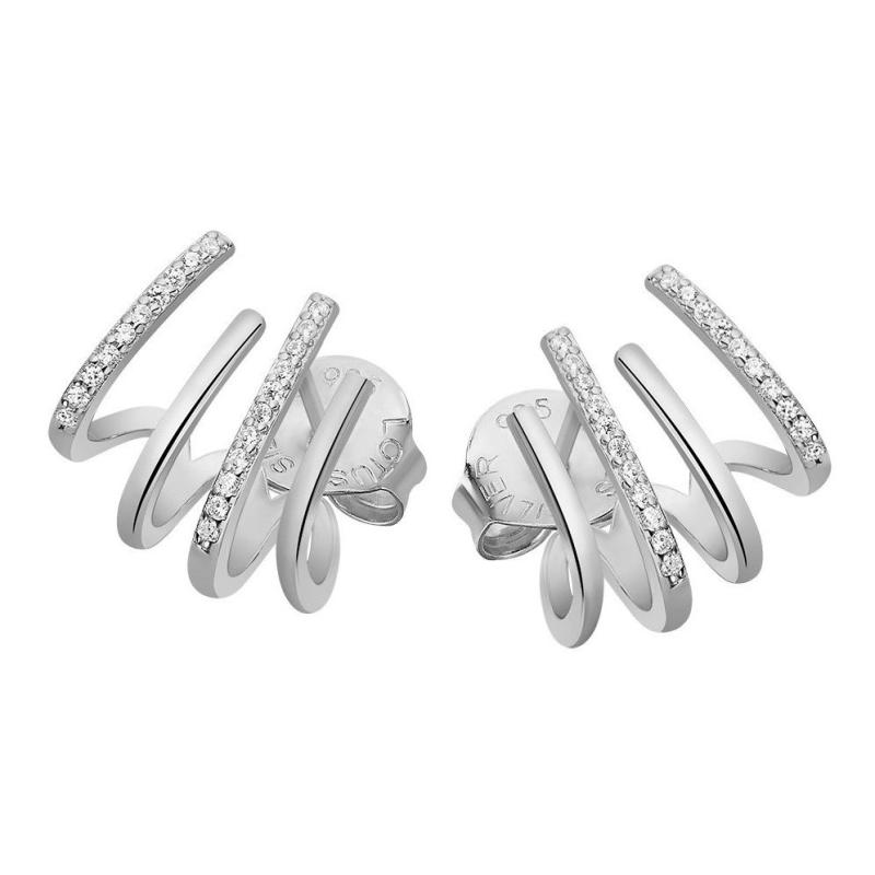 Náušnice LOTUS SILVER Earrings AG 925/1000 LP3344-4/1