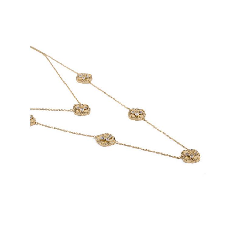 Náhrdelník GUESS Wild Flower JUBN05502JWRHT/U