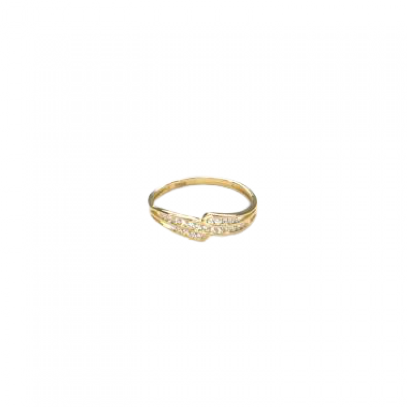 Prsten ze žlutého zlata Pattic AU 585/000 1,55 gr ARP067201Y-58