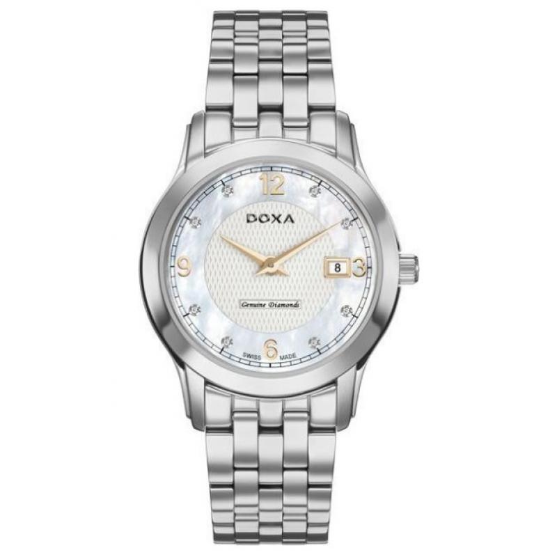Dámske hodinky DOXA Executive Diamonds D168SWH