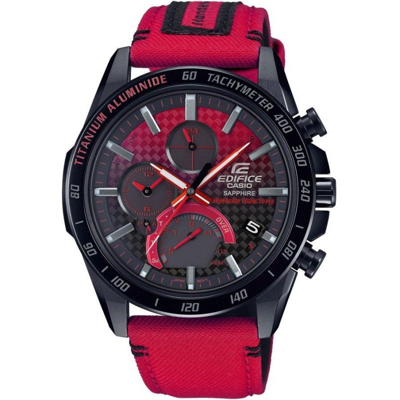 Pánské hodinky CASIO Edifice Honda Racing Limited Edition EQB-1000HRS-1AER