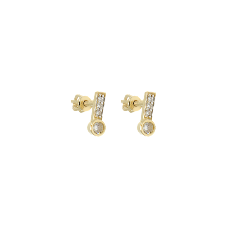 Zlaté náušnice PATTIC AU 585/1000 2,12 gr KPR183X10504