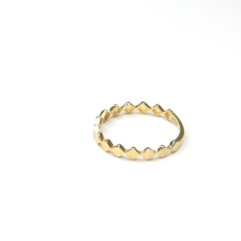 Prsten ze žlutého zlata Pattic AU 585/000 1,20 gr ARP659301Y-55