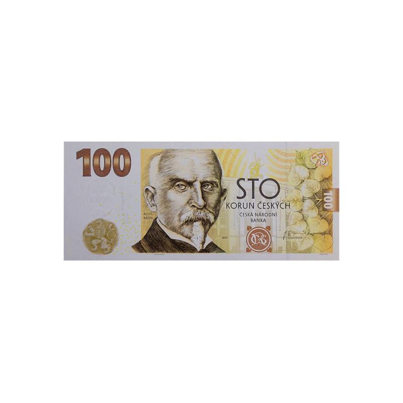 2019-100 kč Pamätná bankovka na budovanie československej meny – Alois Rašín PB002