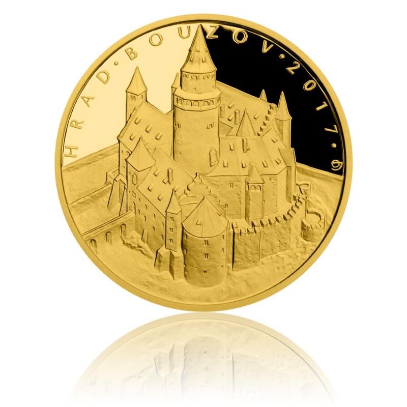 Sada zlatých mincí v etui 10 x 1/2 Oz Hrady ČNB Proof 231025
