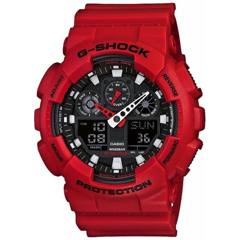 Pánské hodinky CASIO G-SHOCK GA-100B-4AER