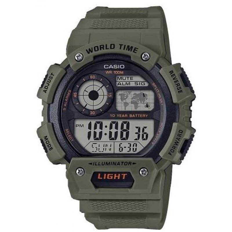 Pánské hodinky CASIO Collection Digital AE-1400WH-3AVEF