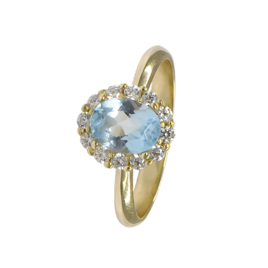 Zlatý prsten MG AU 585/1000 3,75 gr GA0712501Y-58