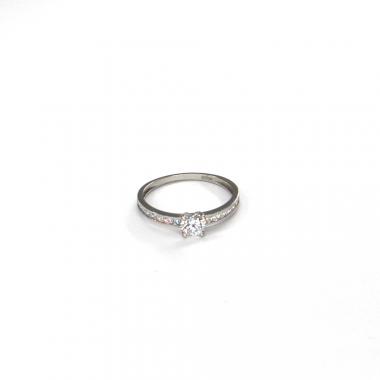 Prsten z bílého zlata Pattic AU 585/000 1,45 gr ARP023201W-56